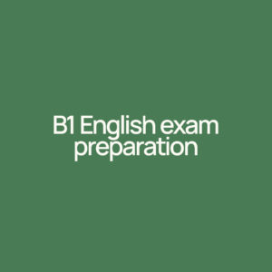 B1 English Exam Preparation