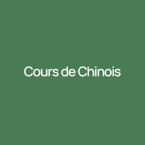 Cours de chinois