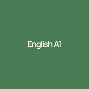 English A1