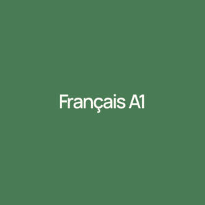 Français A1