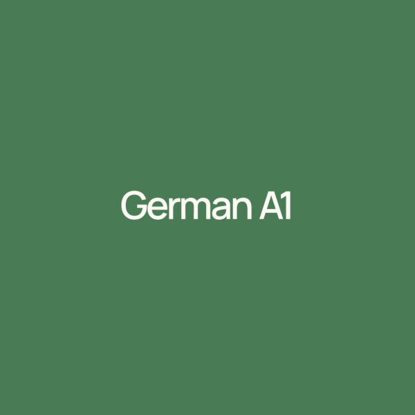 German A1