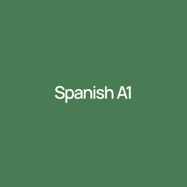 Spanish A1